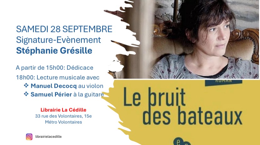 Signature Stéphanie Gresille a la Cedille