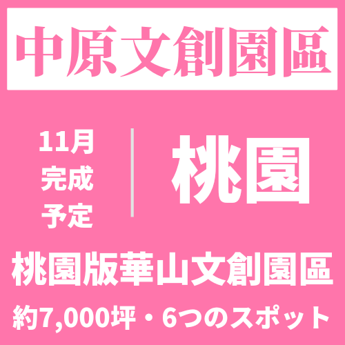 桃園版華山文創園區が誕生する！