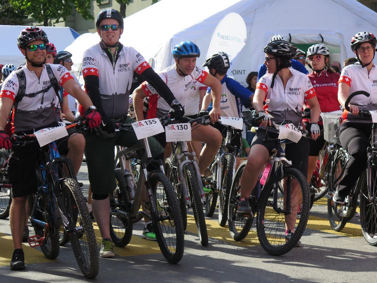 Sekunden vor dem Start