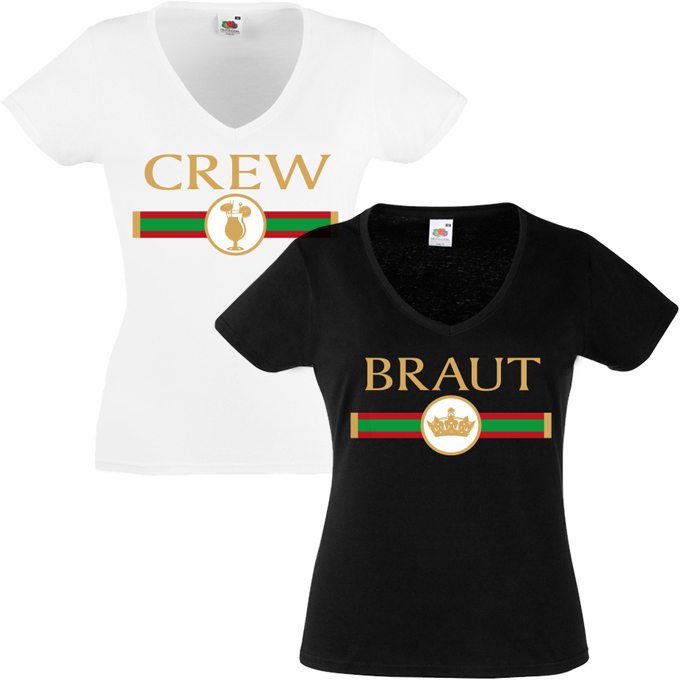 Braut Crew Stripes