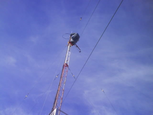 Desmontando las antenas anteriores