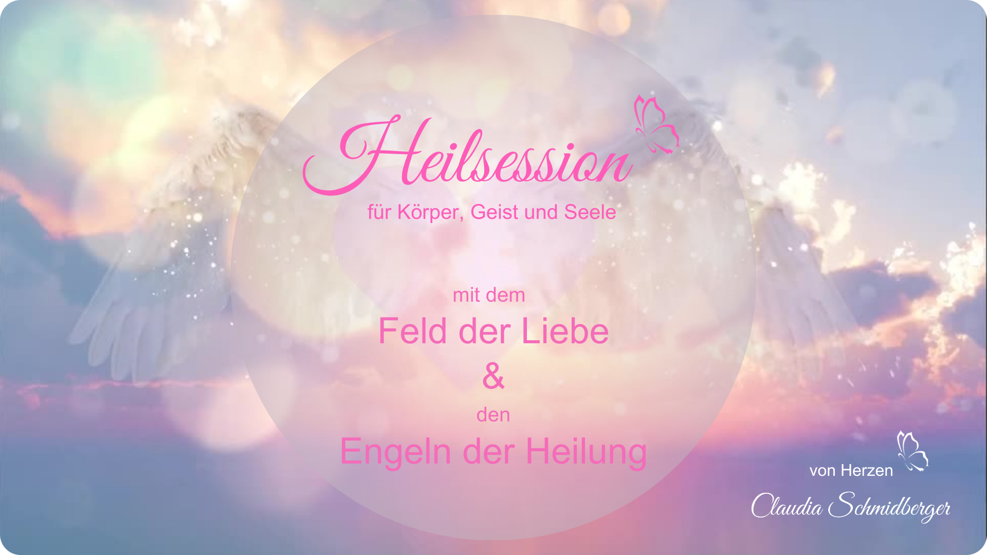Heilsession mit dem Feld der Liebe & den Engeln der Heilung