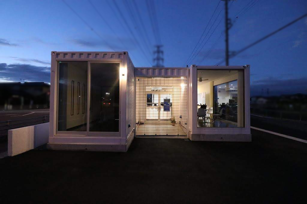 レア！岐阜県 中古 40フィート アルミコンテナ 海上コンテナ