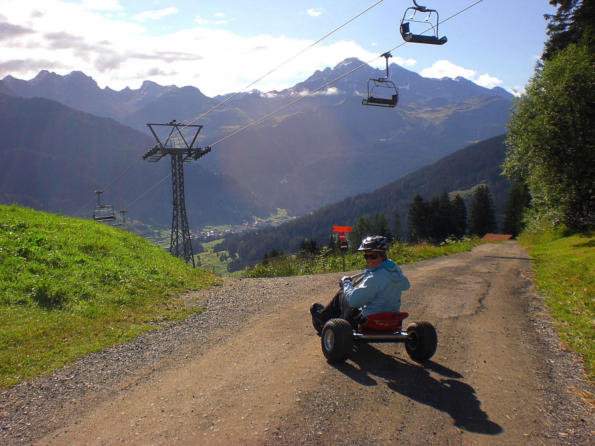 Mountaincart fahren