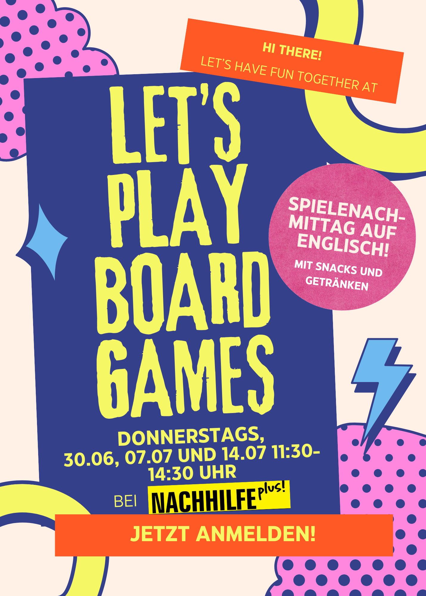 Englische Brettspiele-Nachmittag