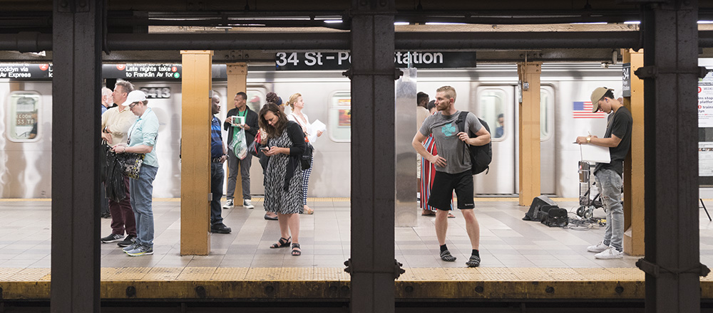 Subway 03, 2017, Color Print, 86x198 cm