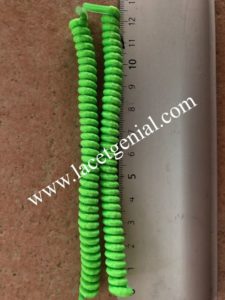 lacets vert fluo idéal pour sportifs