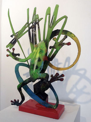 Serie NATURALEZA / Esculturas hechas con metal reciclado / DISPONIBLE