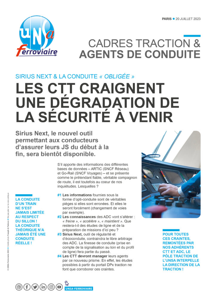 TRACTION -  CTT et ADC