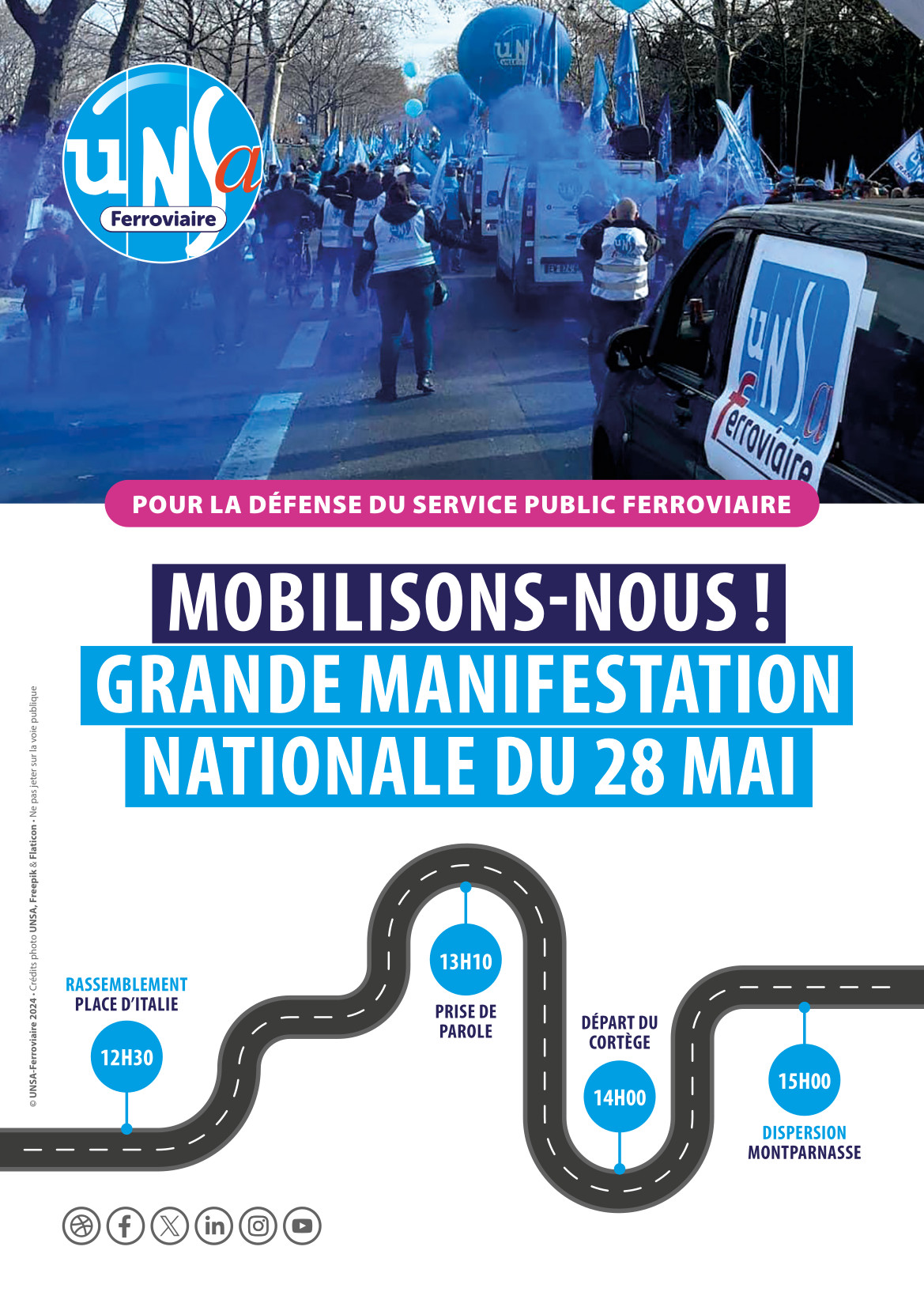 APPEL à MOBILISATION le 28 mai 2024