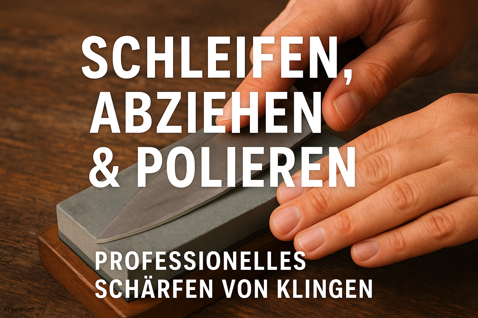 Schärfen heisst........