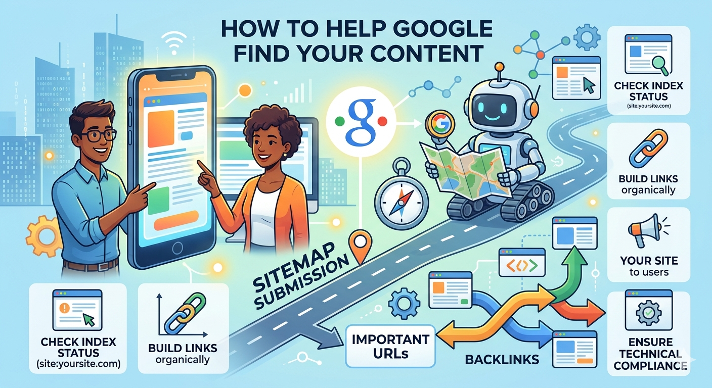 How to Help Google Find Your Content