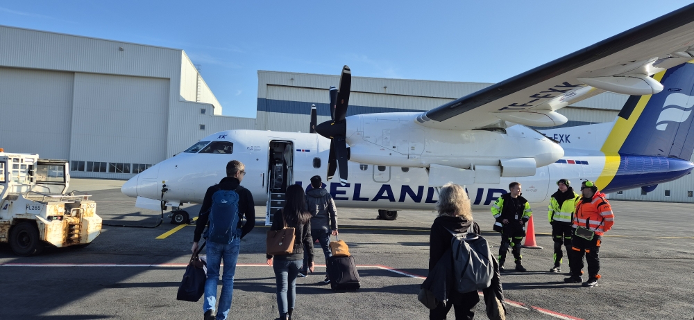 Der Flug Island - Grönland ist nix für Menschen mit Flugangst 😬