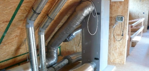 De ventilatie met warmteterugwinning is de kern van het passiefhuis