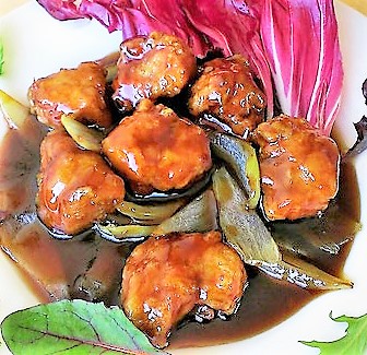 黒酢のから揚げ