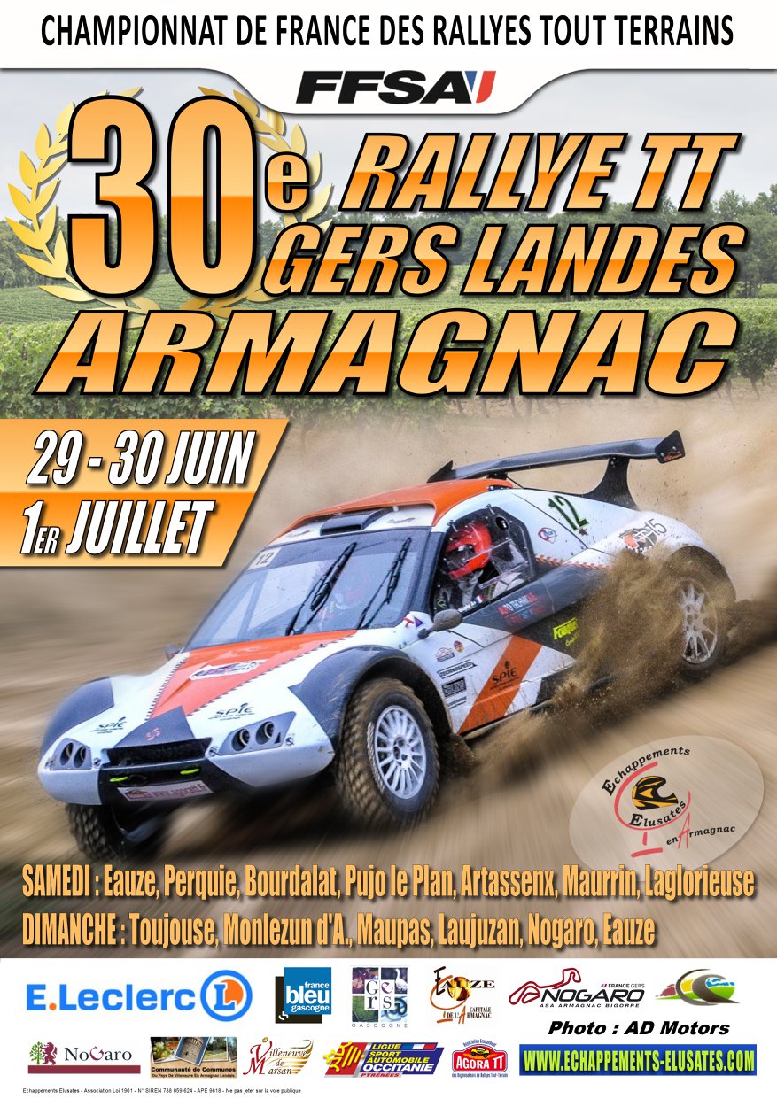 Rallye Terres d'Armagnac 2018