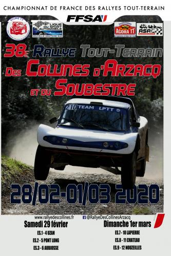 Rallye des Collines d'Arzacq 2020