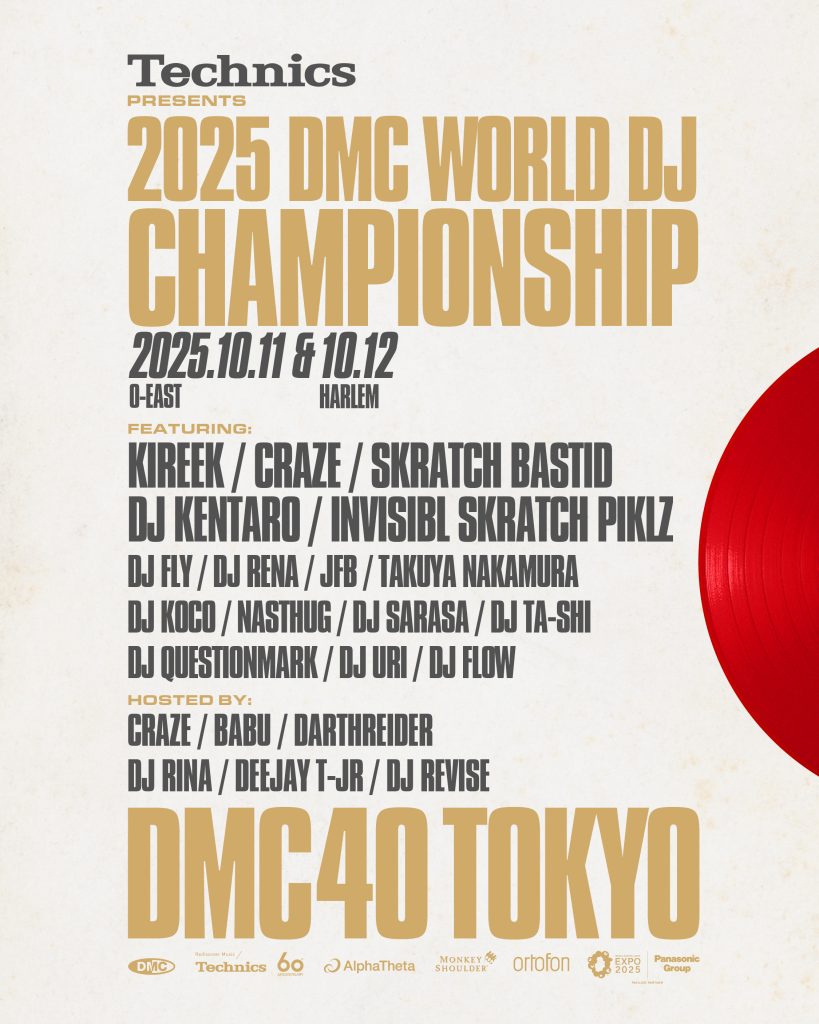DMC World DJ Championships フライヤー