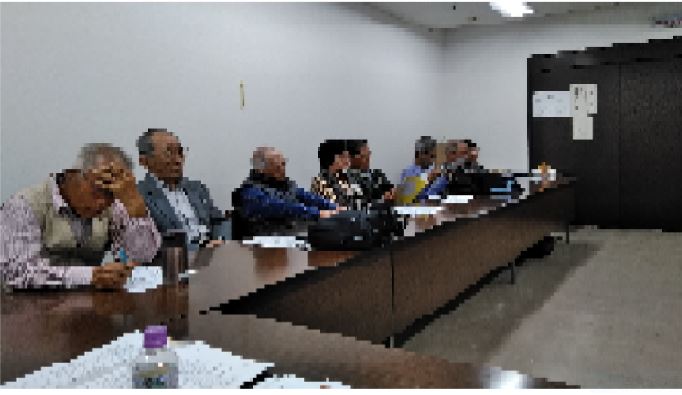 西部地区社会適応研修会　自由懇談会風景