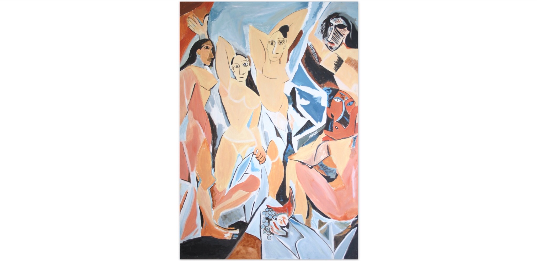 Les Demoiselles d’Avignon by Pablo Picasso