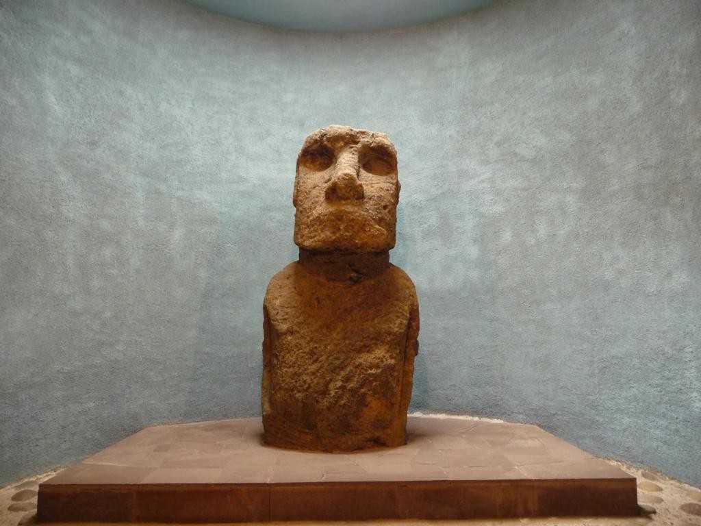 Original Statue von den Osterinseln
