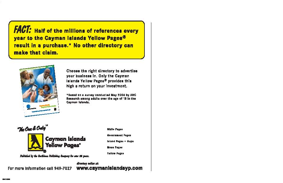 Yellow Pages sales promotion direct mail back