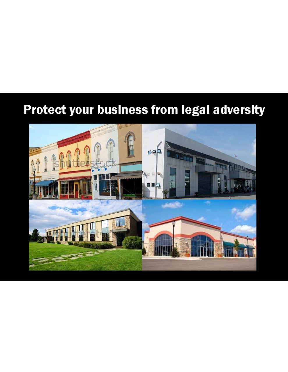 Business attorney direct mail front