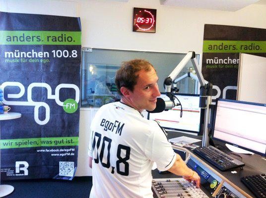 Dominik Kollmann bei egoFM