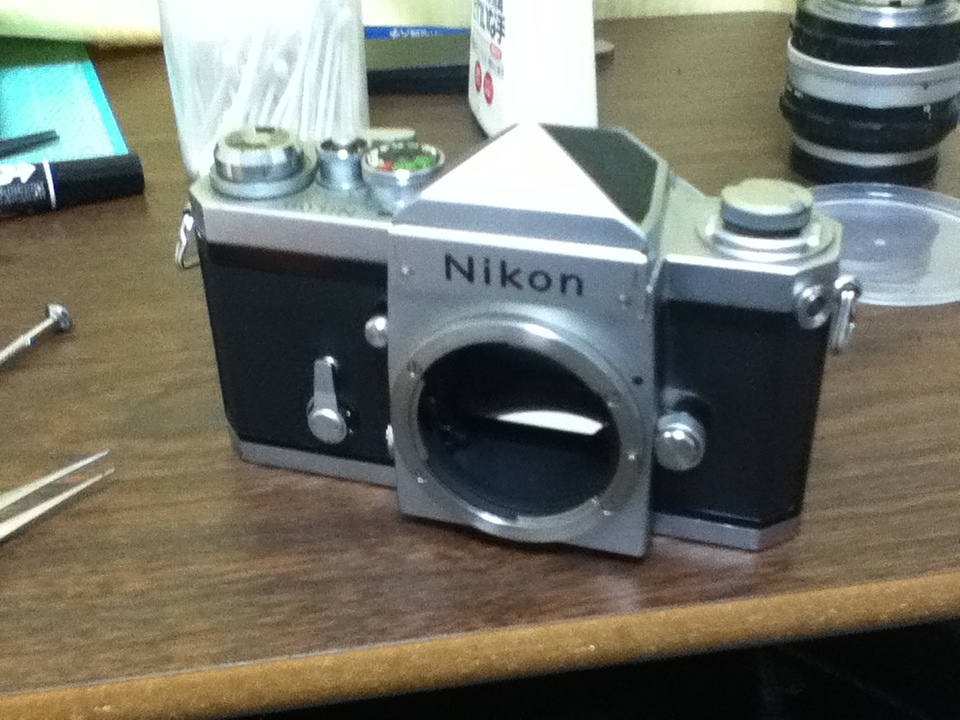 ファインダー分解清掃Nikon F 一眼レフカメラ即撮影可