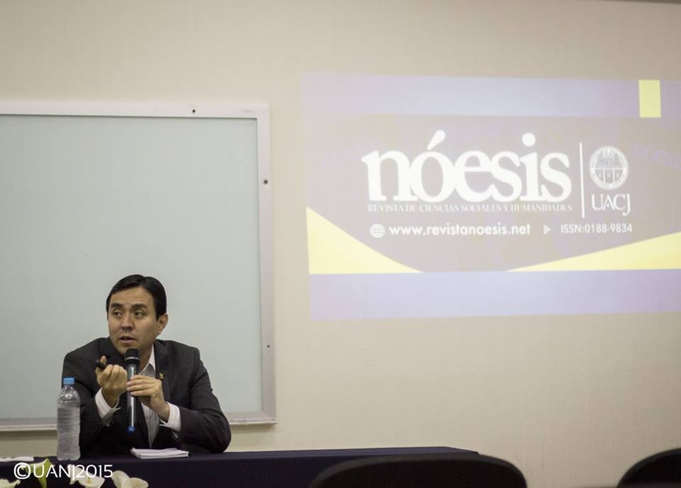 Presentación de Nóesis en la Universidad Autónoma de Nayarit, 2015.