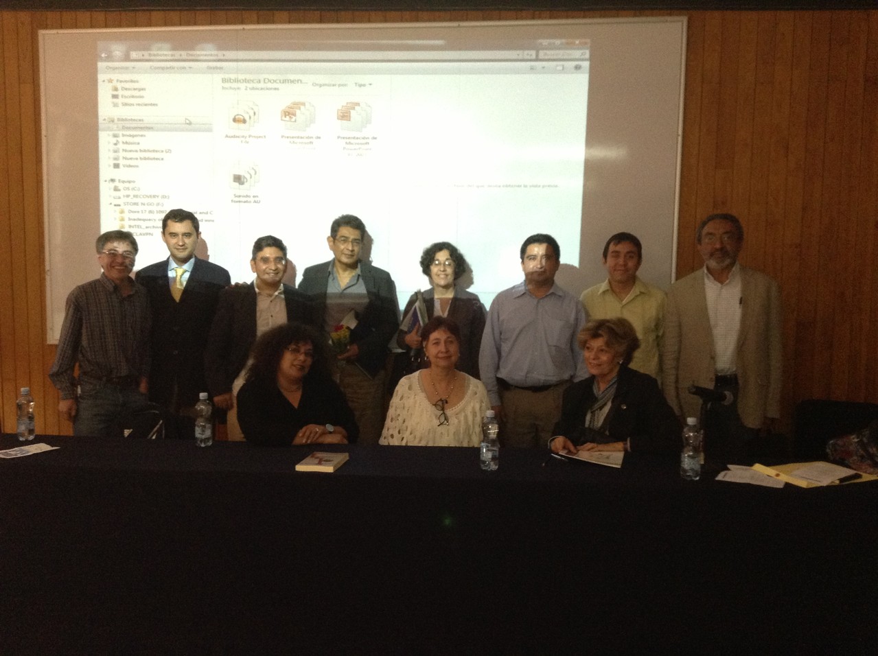 Seminario en la UNAM, 2013.