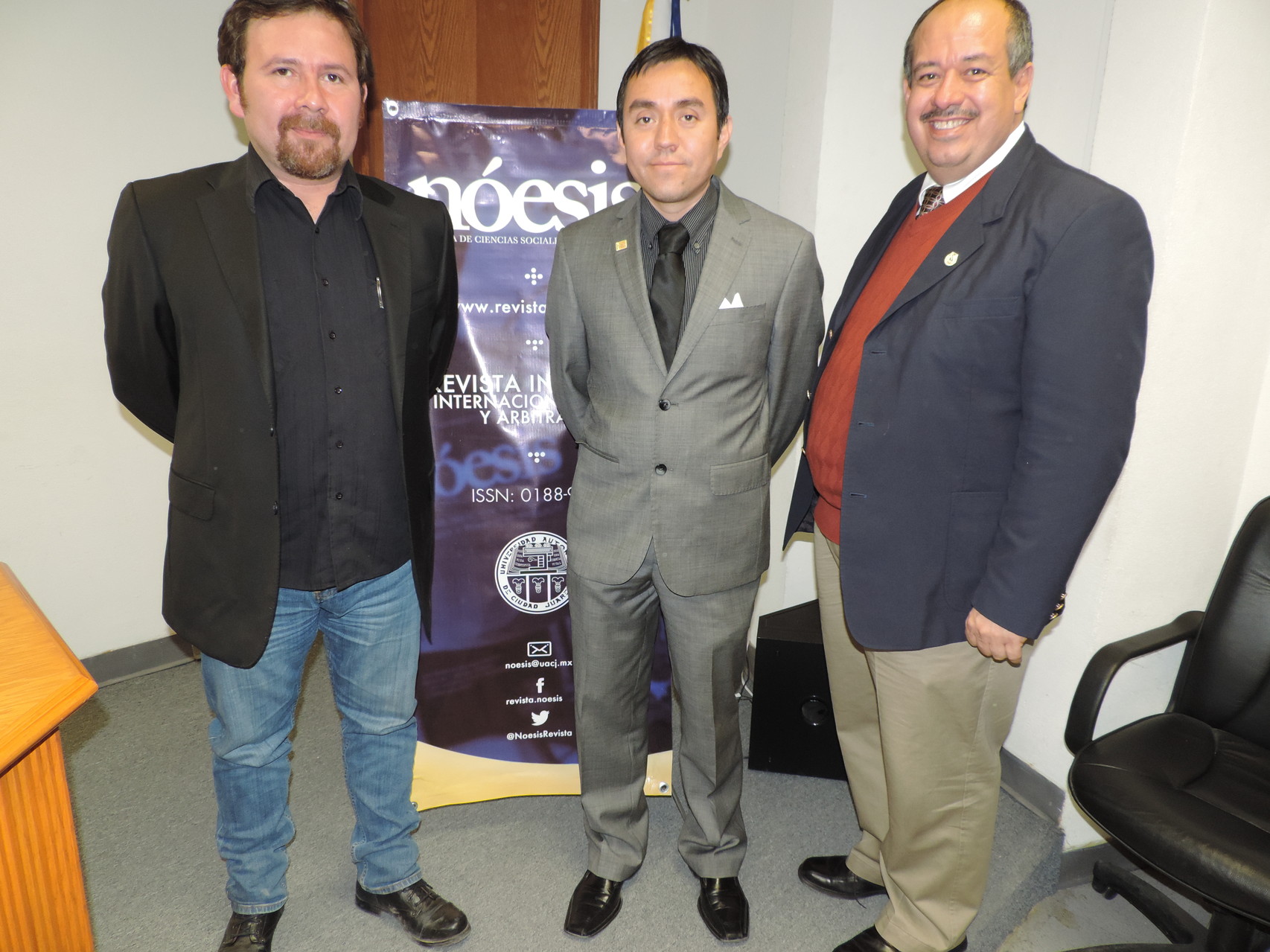 Con el Dr. Adan Cano y Borunda, 2014.