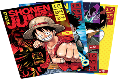 Shonen Jump, una de las revistas de manga más importantes (Fuente: viz.com)