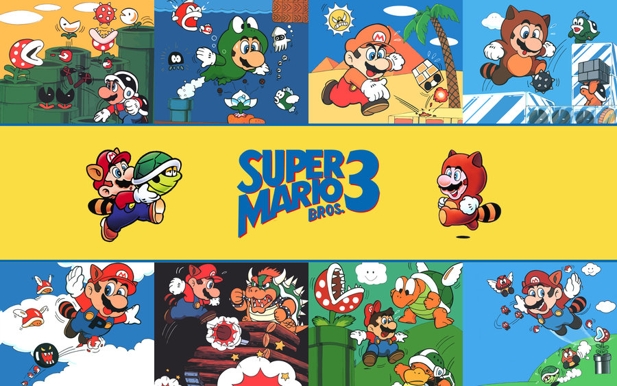 1988 - Super Mario Bros. 3 es considerado como uno de los mejores juegos de la Nintendo Entertainment System