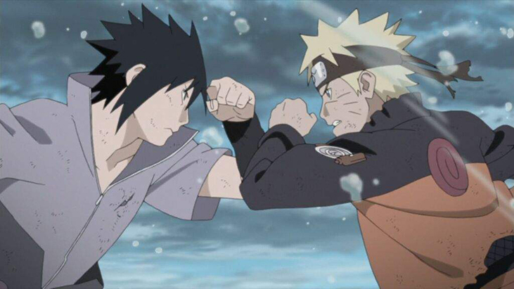 Naruto y Sasuke eternamente enfrentados (Fuente: AminoApps)