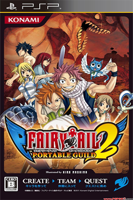 Fairy Tail: Portable Guild 2 de PSP (Fuente: play-asia.com)