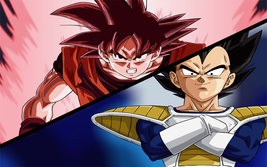 1989 - Dragon Ball es uno de los anime más famosos, Goku y Vegeta eran los dos grandes rivales