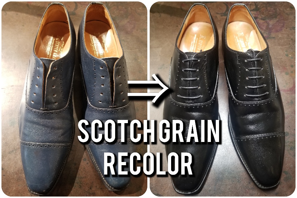 SCOTCH GRAIN(スコッチグレイン)染替え(リカラー)のご紹介 SCOTCH GRAIN(スコッチグレイン)染替え(リカラー)のご紹介
