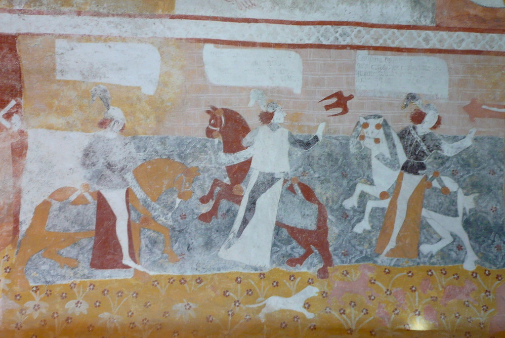 6 mars. Fresque dans la chapelle de Jouhet