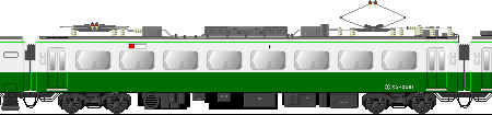交直両用特急型 52系