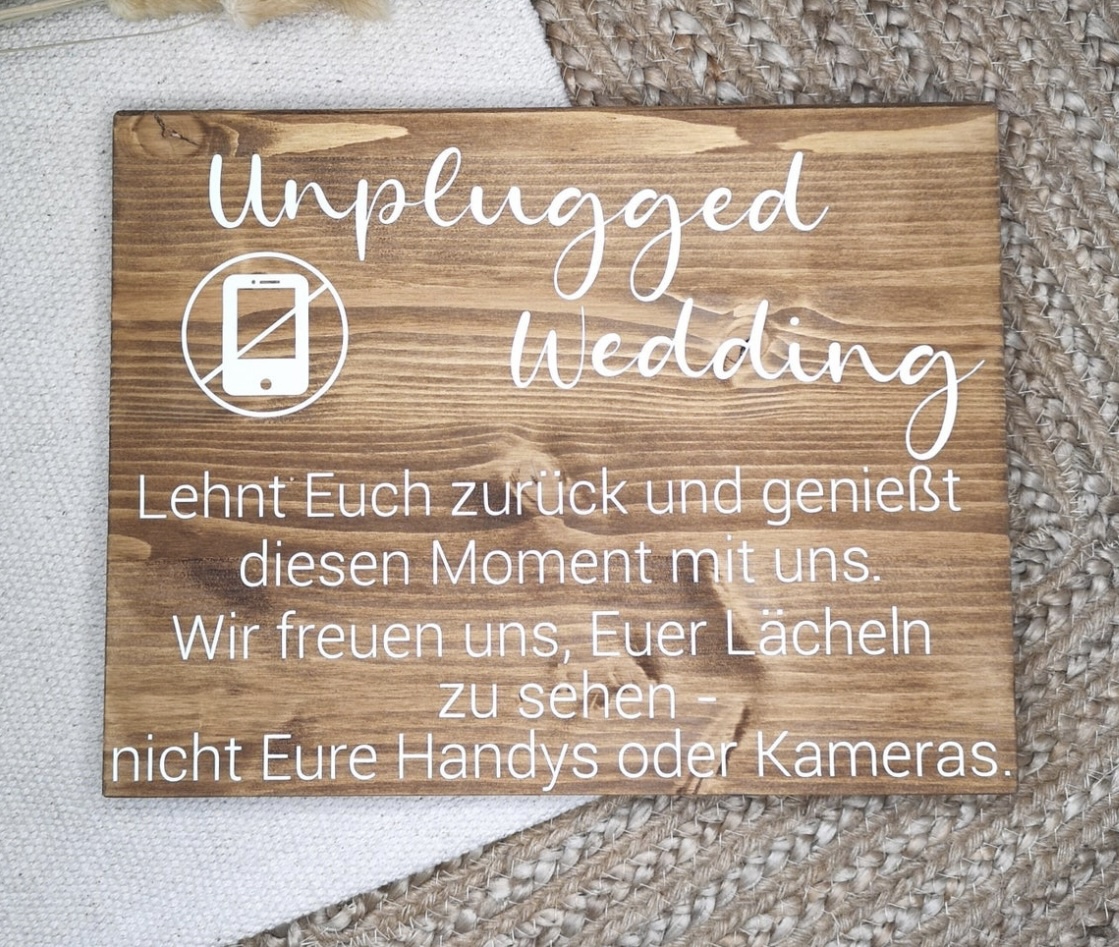 Unplugged Wedding