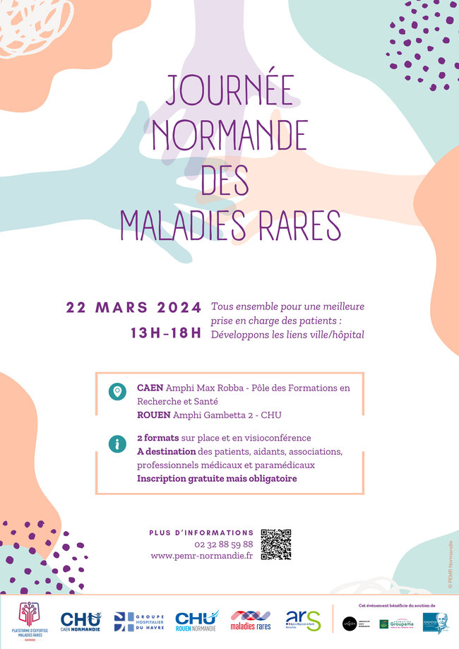 Journée Normande des Maladies Rares 22/03/2024