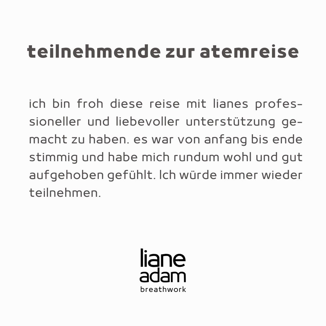 holotrope atemreise . liane adam