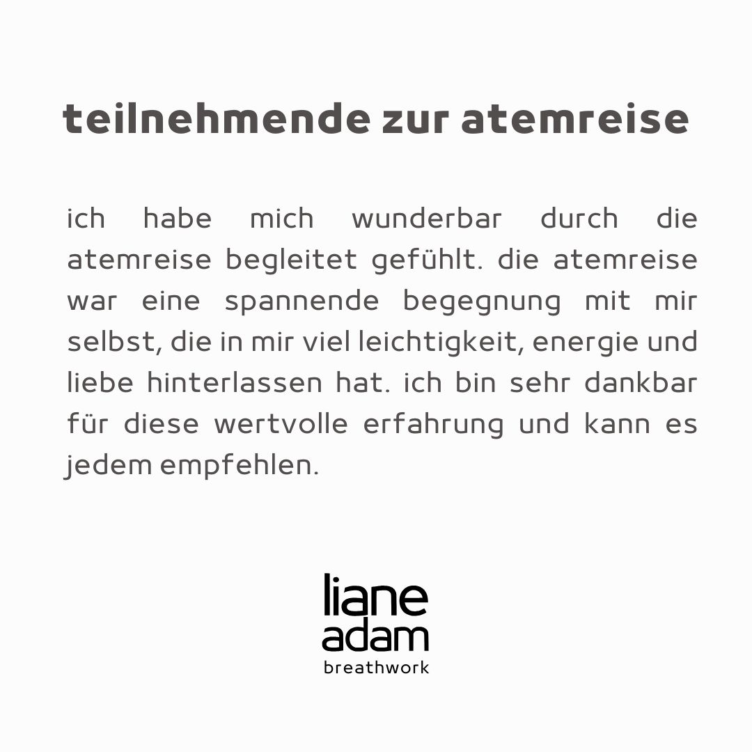 holotrope atemreise . liane adam