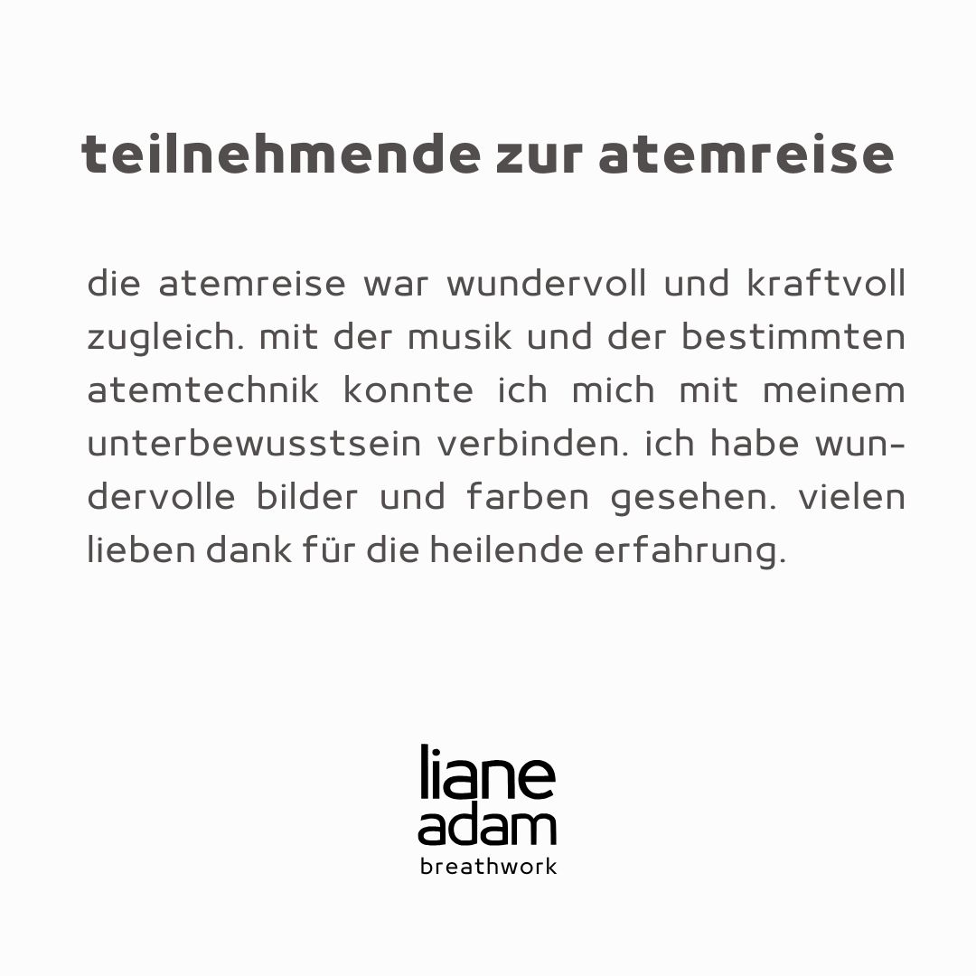 holotrope atemreise . liane adam