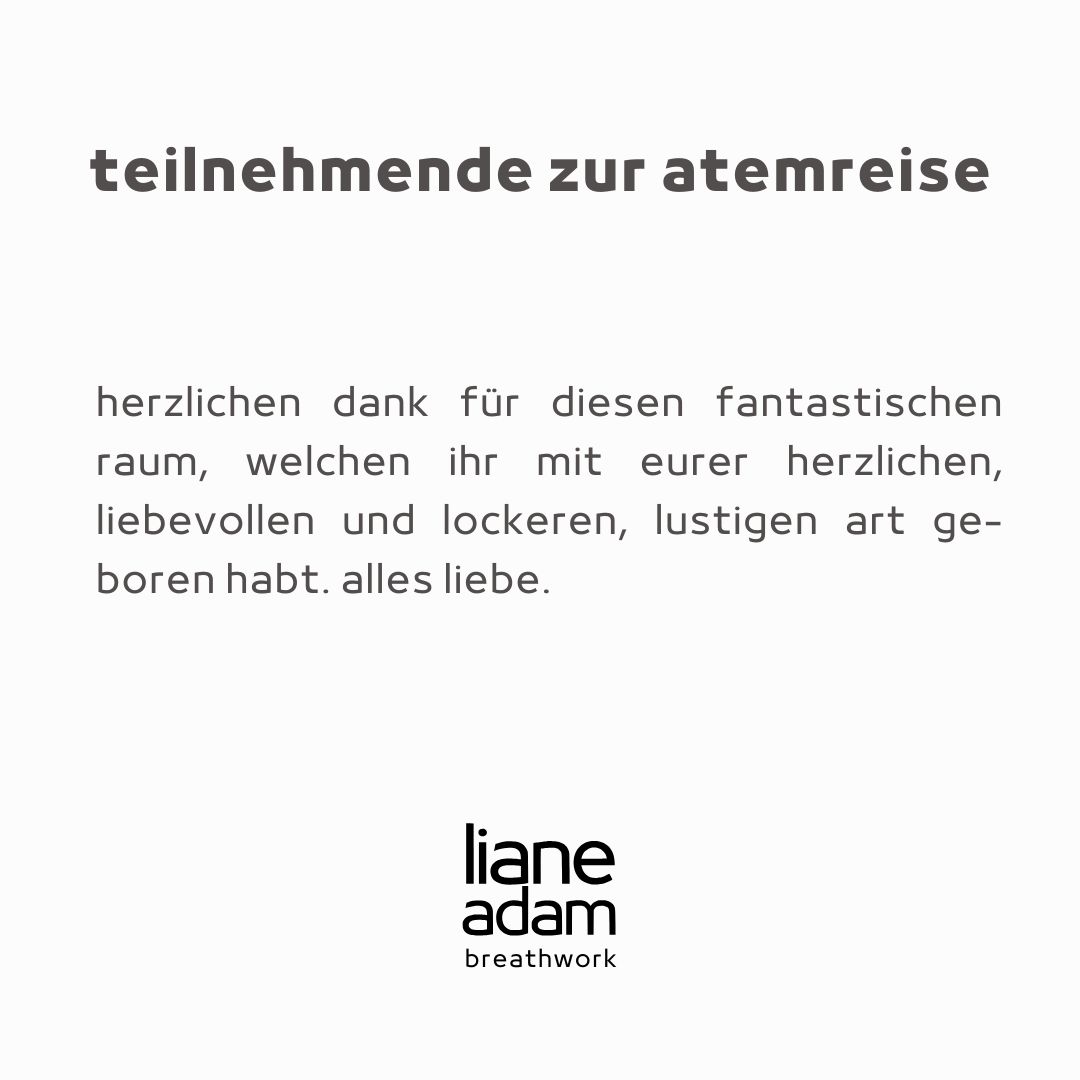 holotrope atemreise . liane adam