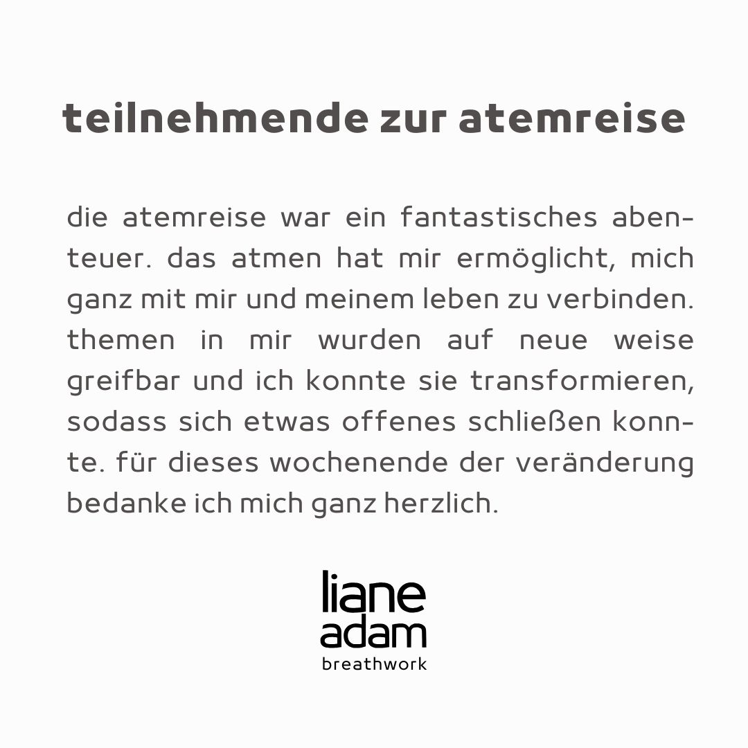 holotrope atemreise . liane adam