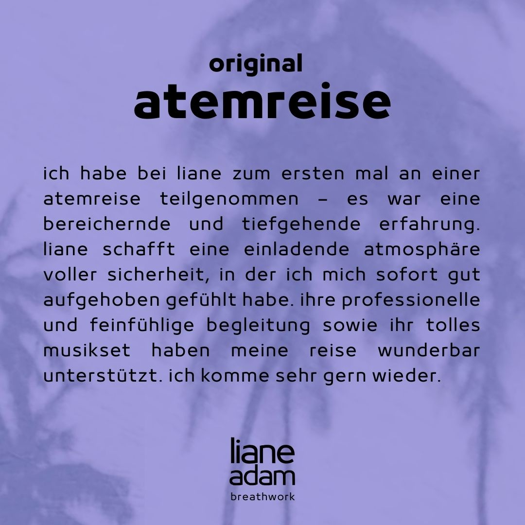 holotrope atemreise . liane adam