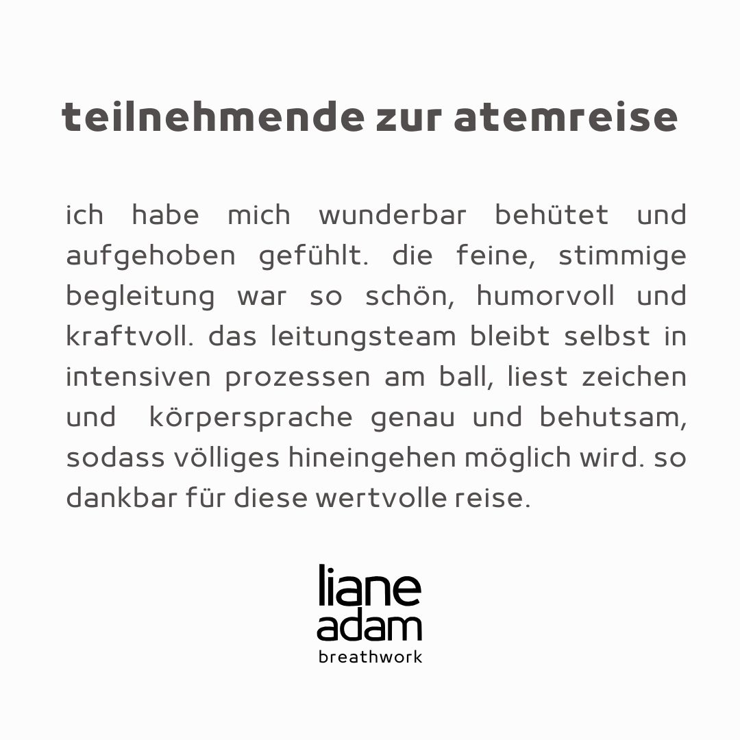 holotrope atemreise . liane adam