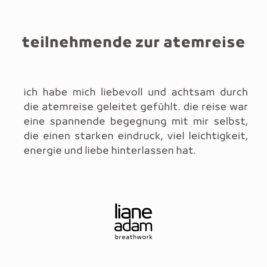 holotrope atemreise . liane adam